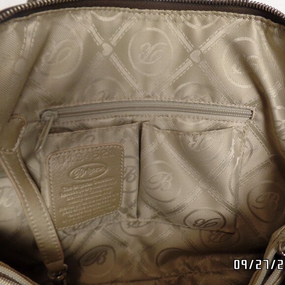 Brighton Pebbled Shiny Leather Crossbody/Handbag - Picture 7 of 16